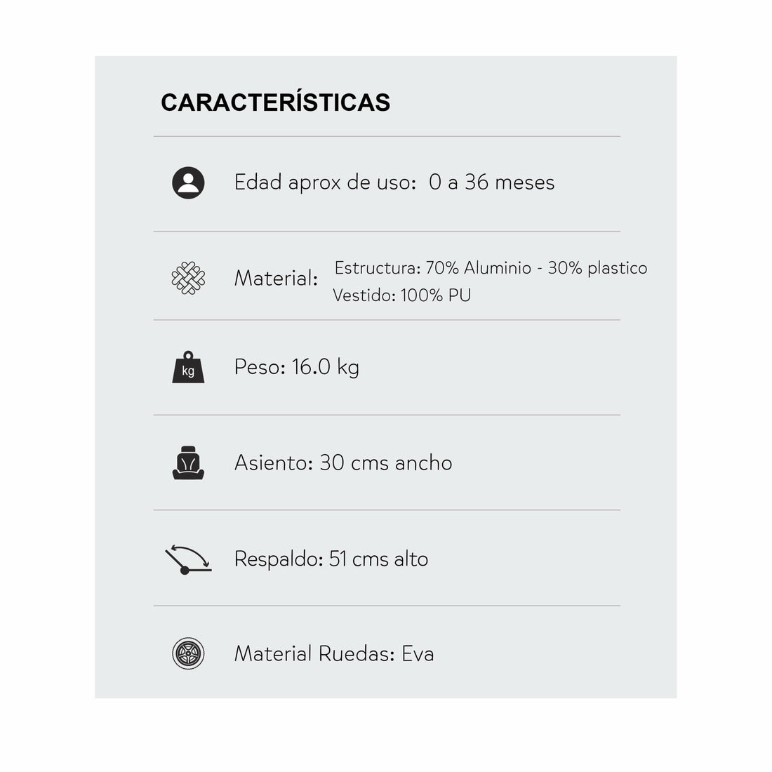 Coche Bebé Moises Milo Priori Blanco Rosa