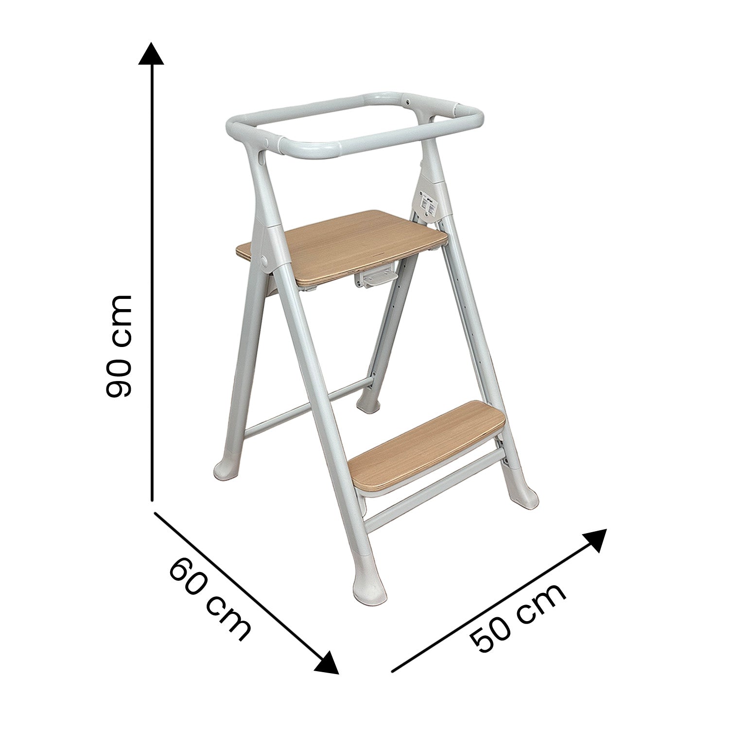 Silla Comedor Bebe Multifuncional Icon Priori Blanco