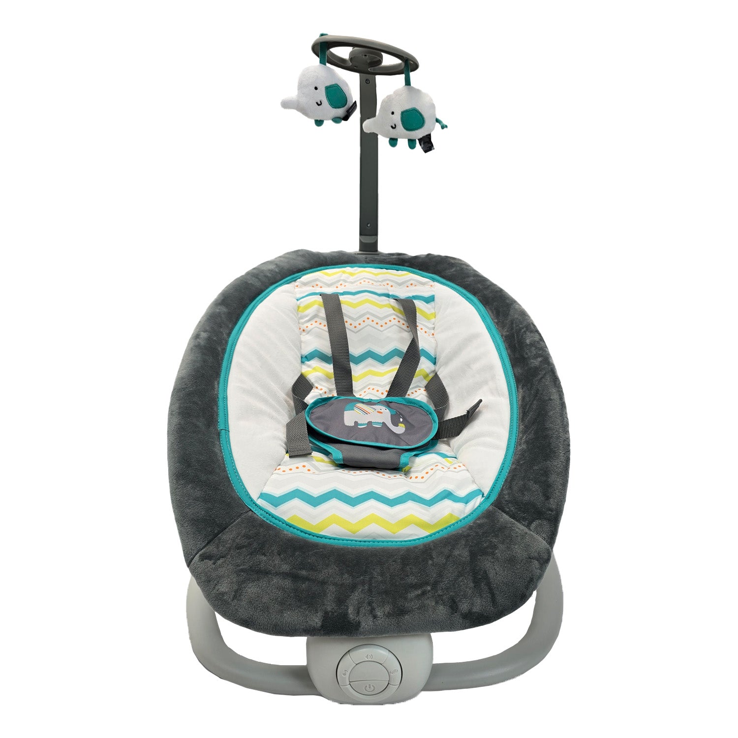 Silla Mecedora Bebé Plegable PB23102 Azul Premium Baby