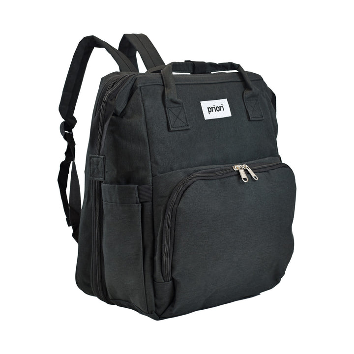 Pañalera Bebe Morral 3 en 1 PS 1001 Priori Negro