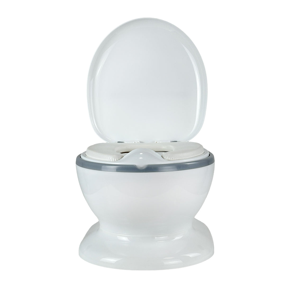Baño Entrenador Infantil Happy Baby Moana Gris