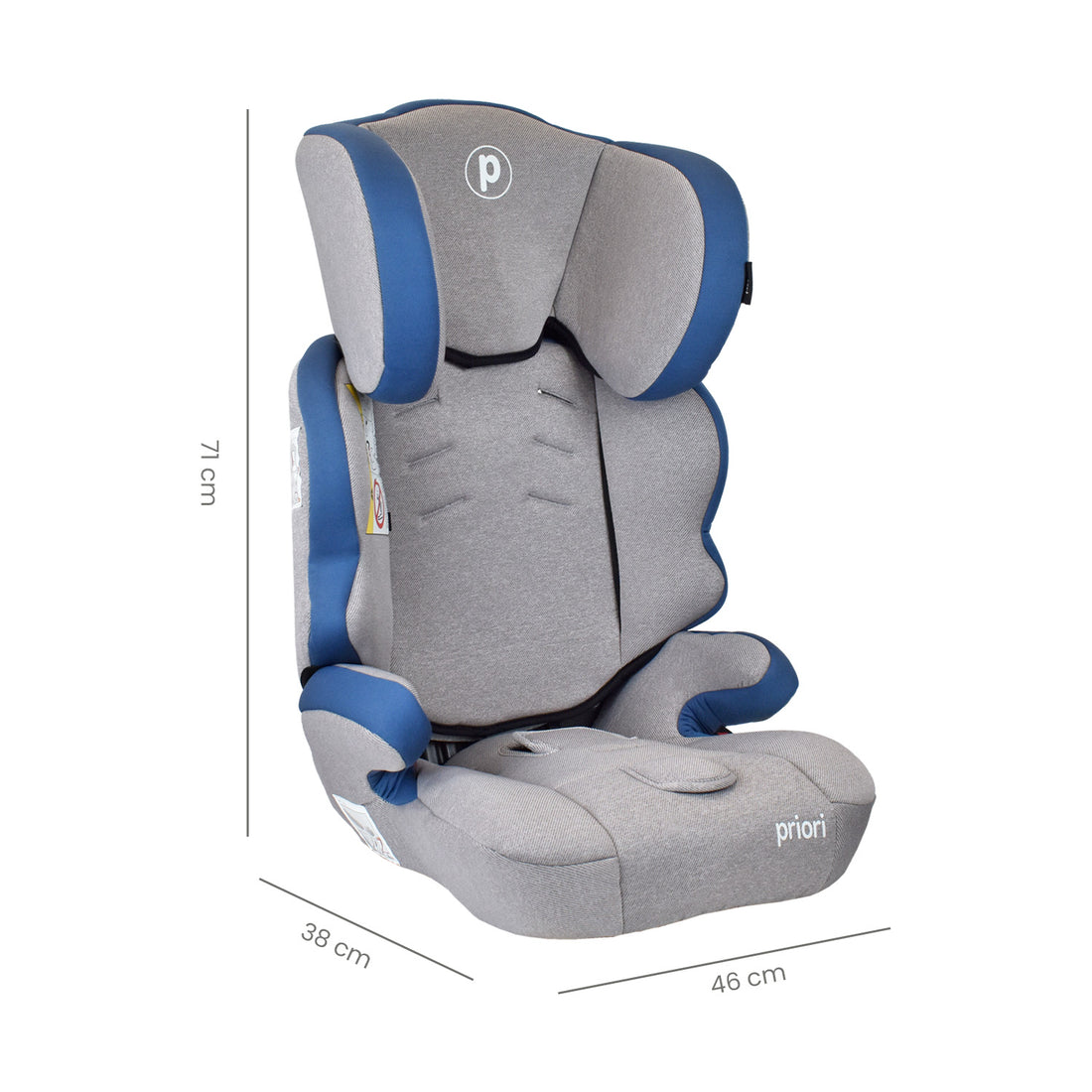 Silla de Carro Bebe Priori Thunder Azul