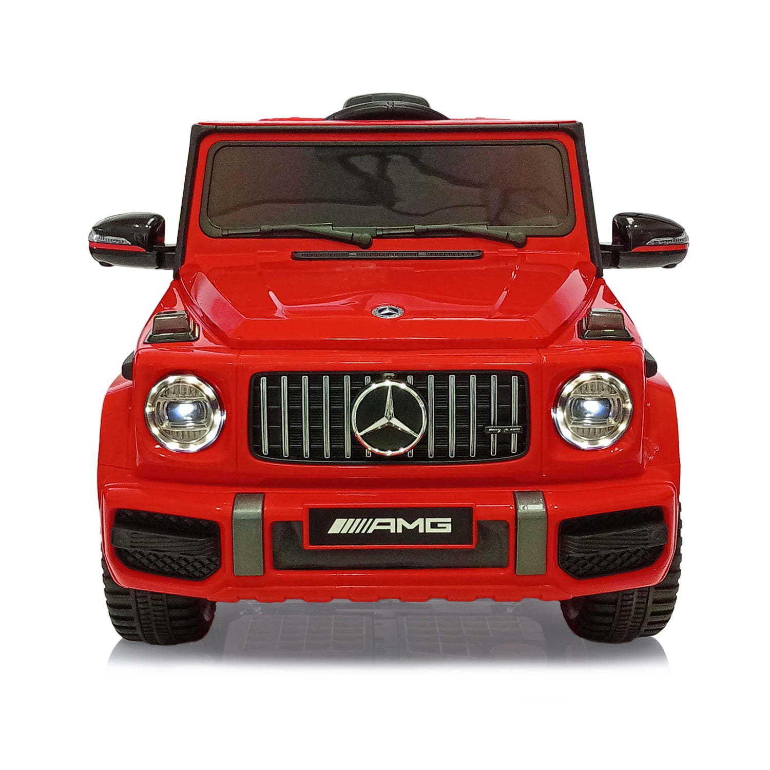 Carro montable con control Mercedes Benz Rojo LQ003