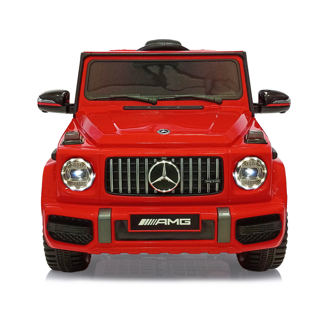 Carro montable con control Mercedes Benz Rojo LQ003