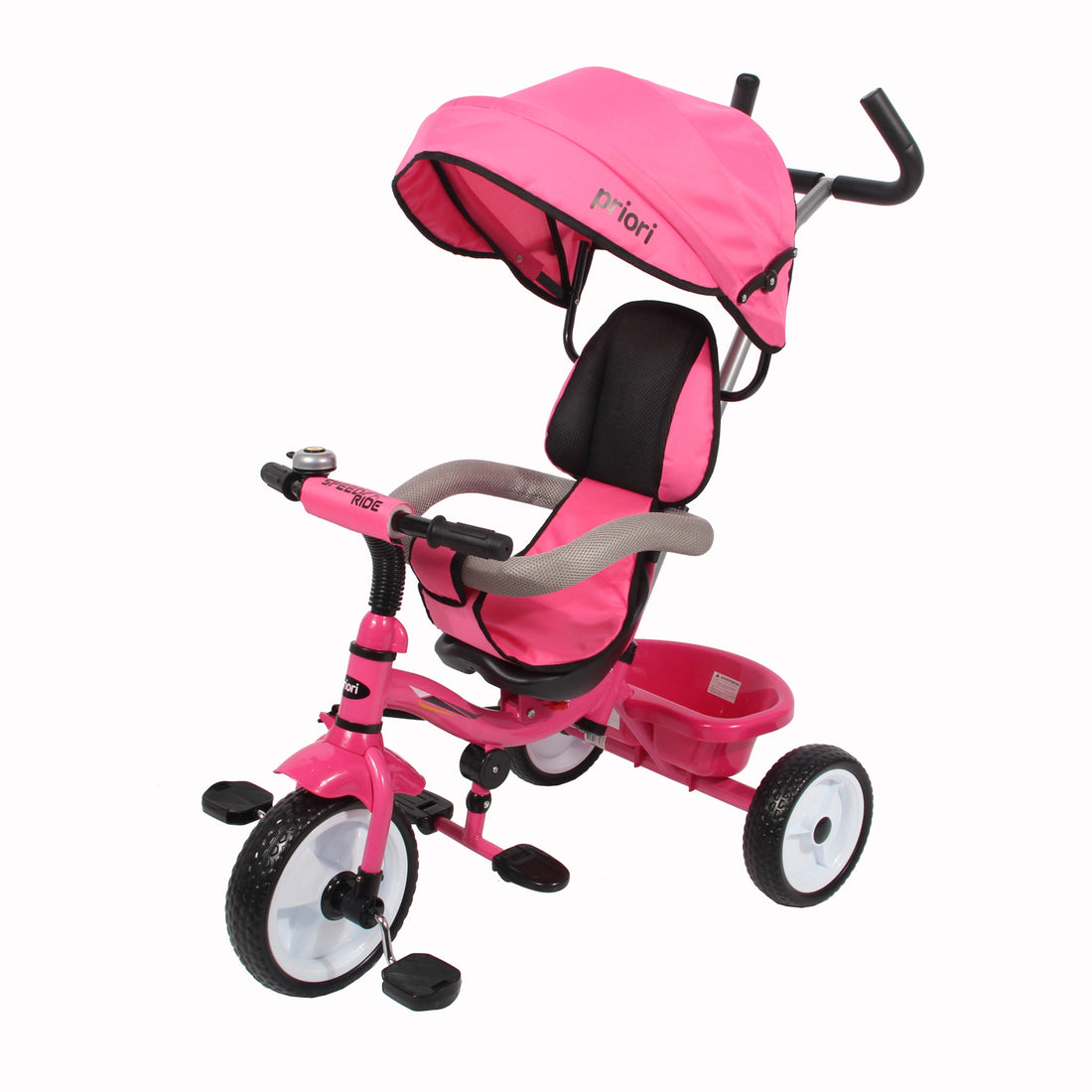 Triciclo Paseador 360 Priori Rosa