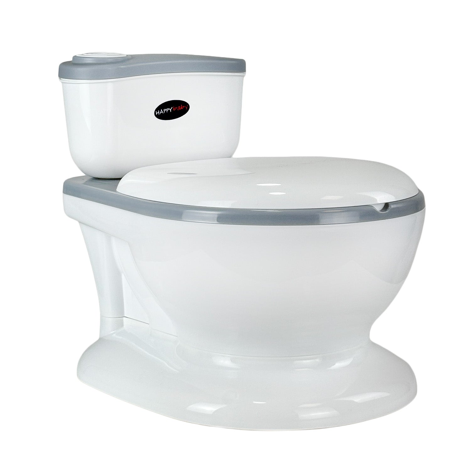 Baño Entrenador Infantil Happy Baby Moana Gris