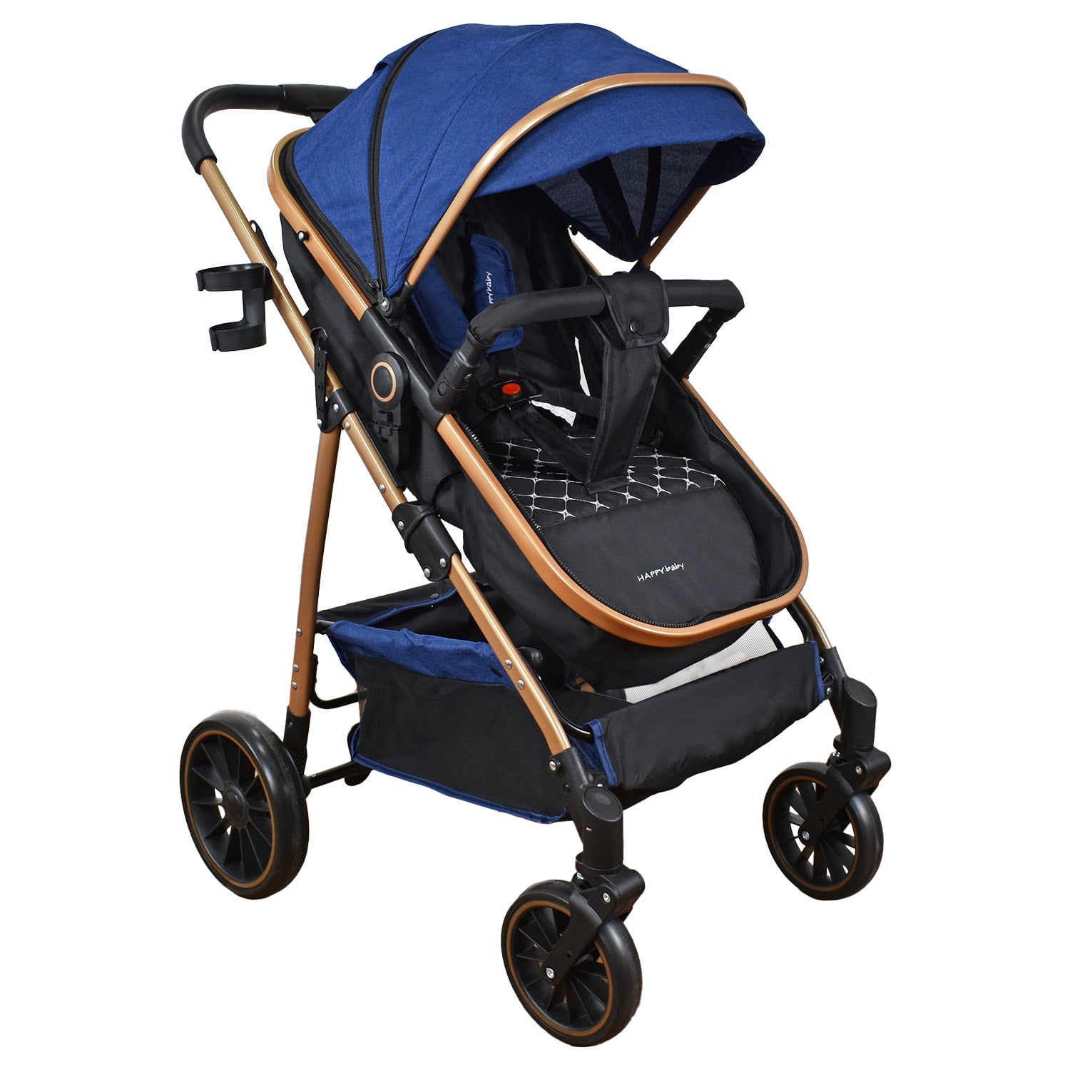 Coche Bebe Travel system Welly Happy Baby Azul