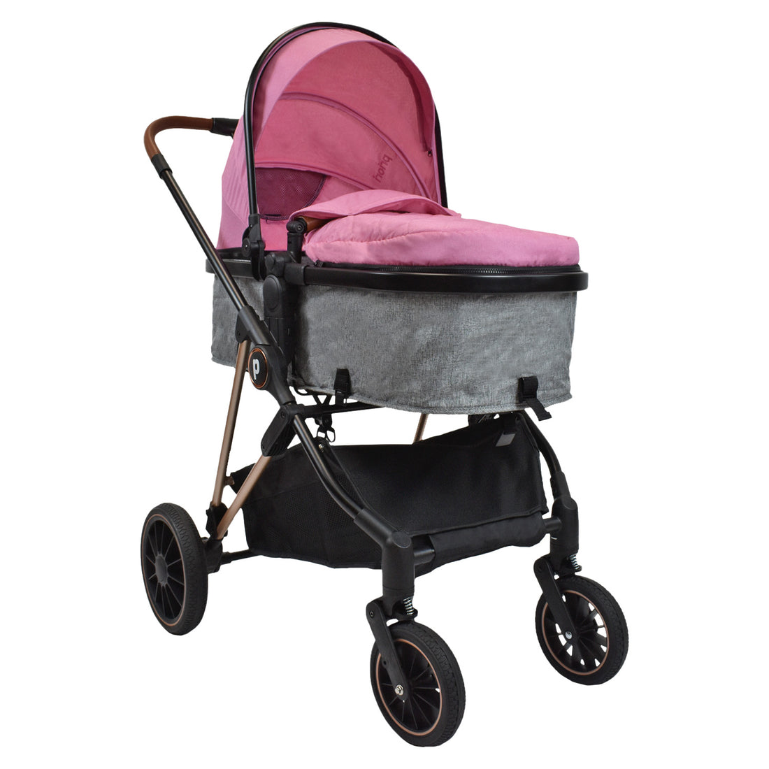 Coche Bebé Moisés Priori Ana Ts Rosado