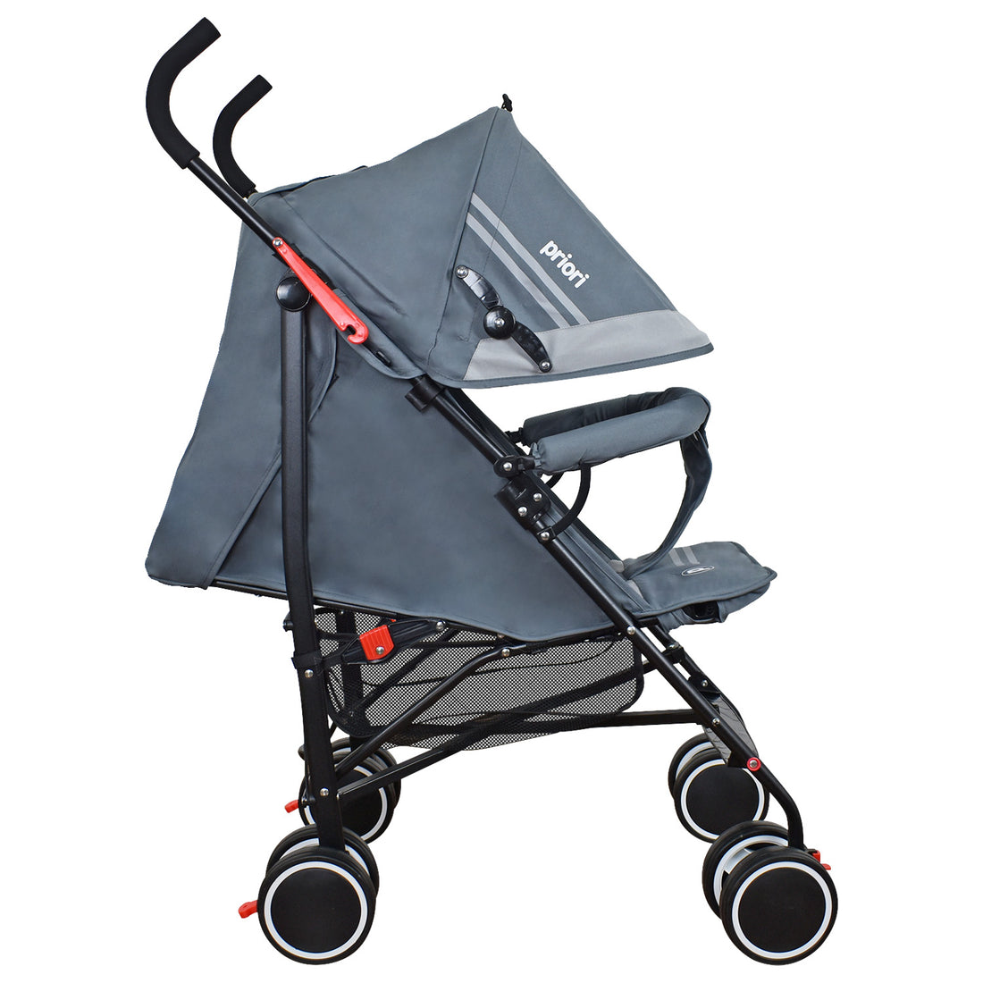 Coche Bebe Paseador Veneto Lyne Priori Gris