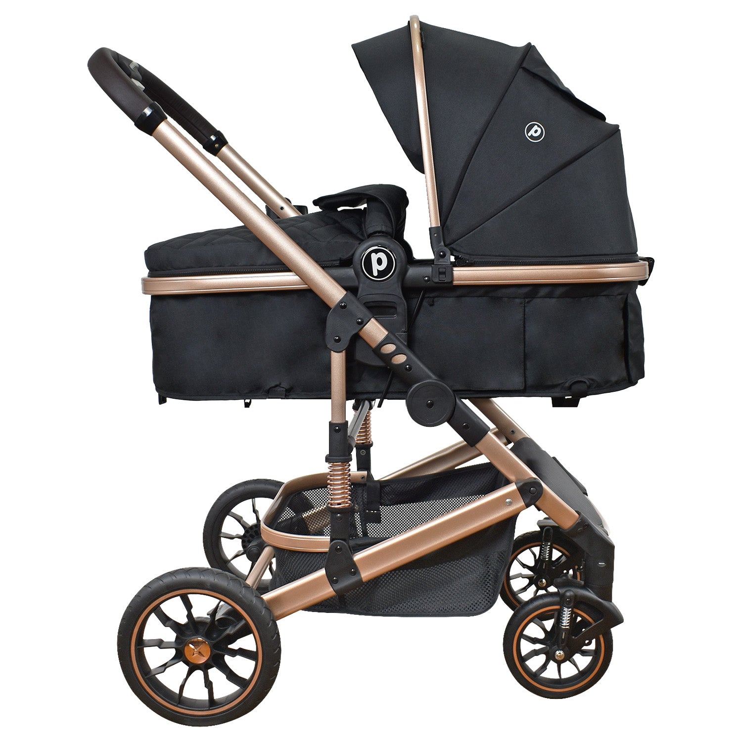 Coche Bebe 4 en 1 Travel System Cris Priori Negro