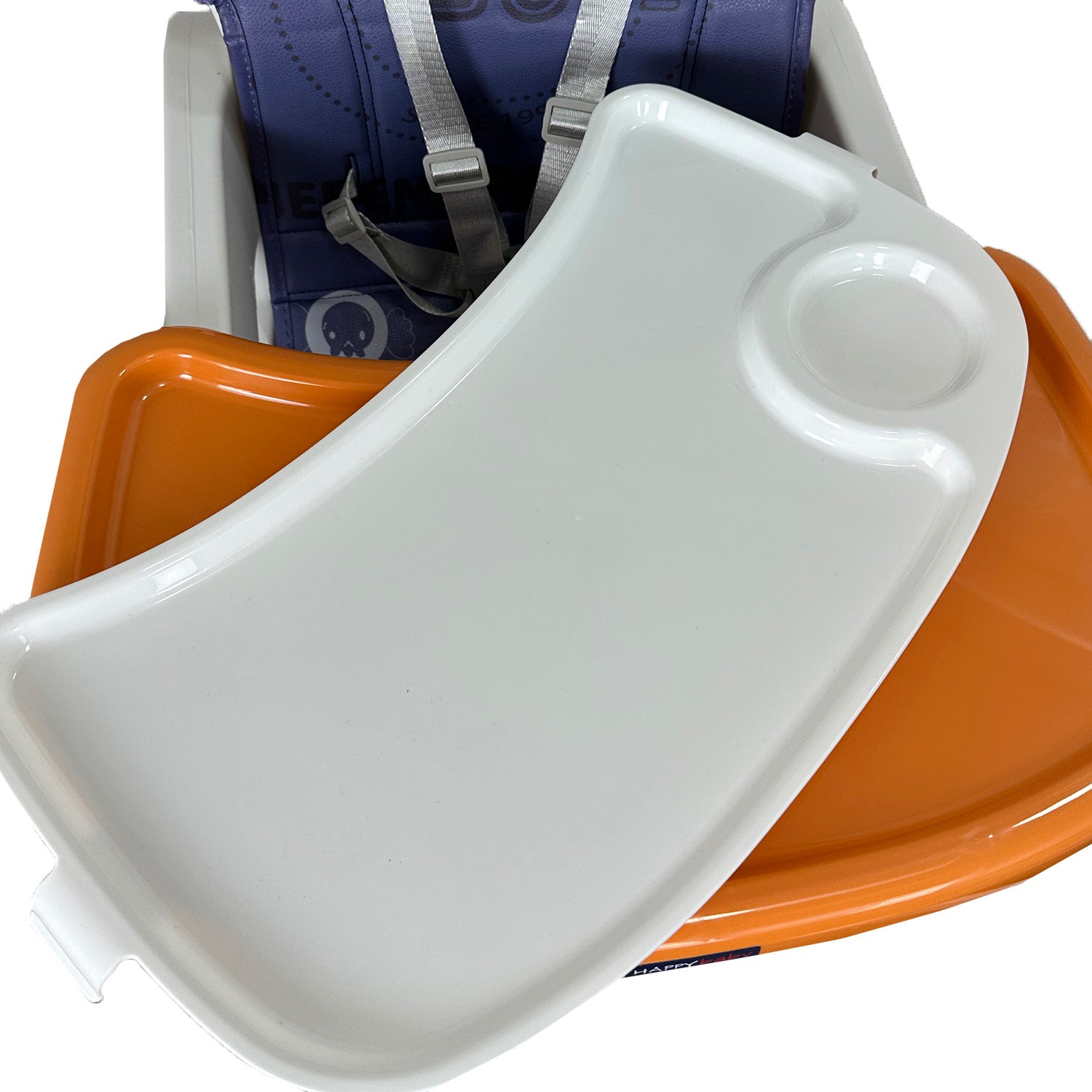 Silla Comedor Bebe Duna Happy Baby Azul