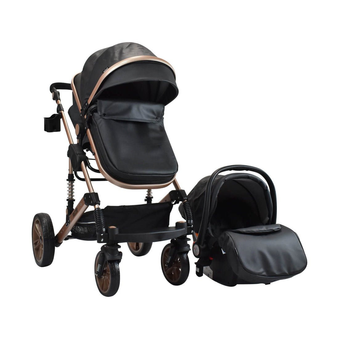 Coche Bebe Moises 4 en 1 Frezzio Priori Negro
