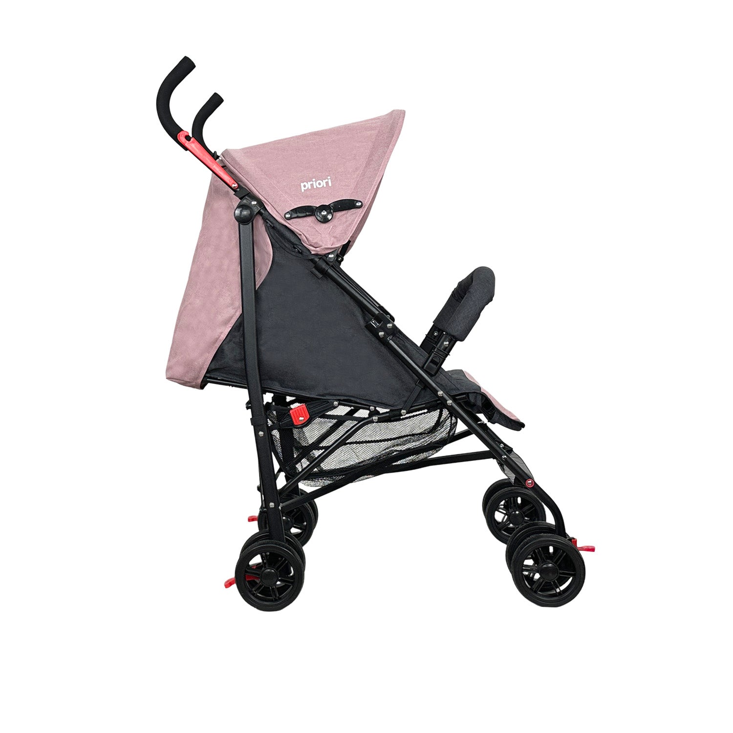 Coche de Paseo Bebé Viggo Priori Rosado