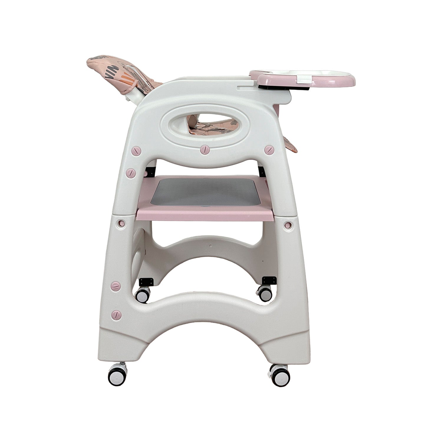 Silla Comedor Bebe Duna Happy Baby Rosa
