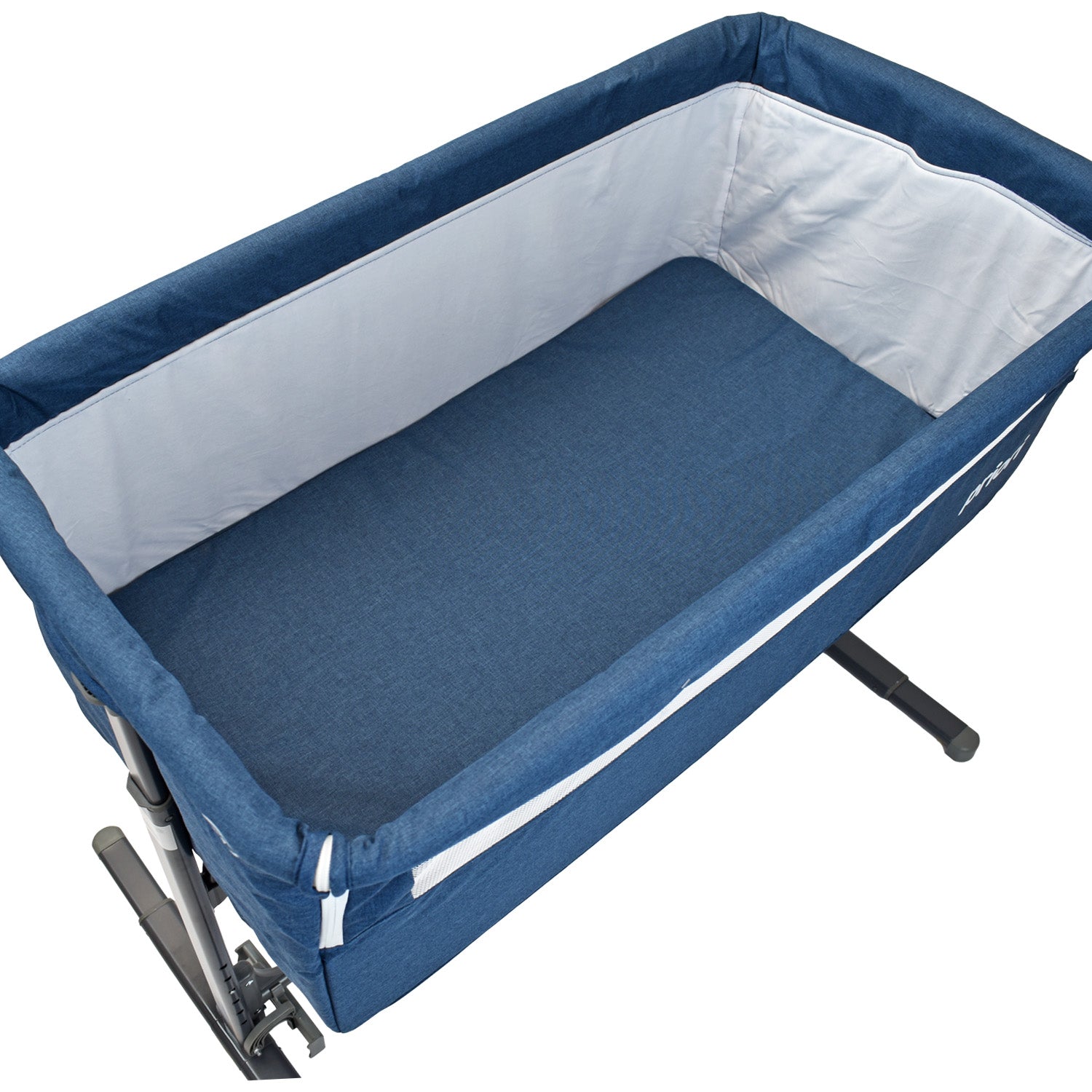 Combo Coche Park Azul + Cuna Colecho Bebé Golf Priori Azul