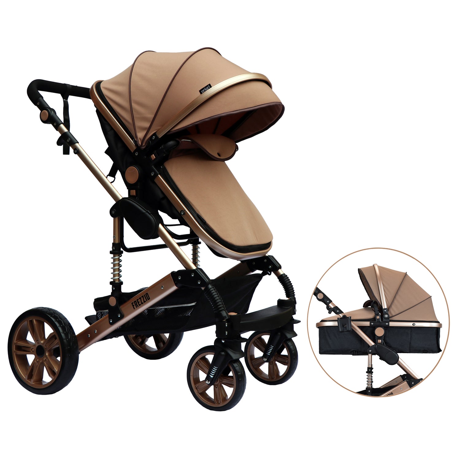 Coche bebe FREZZIO Priori Moises Beige