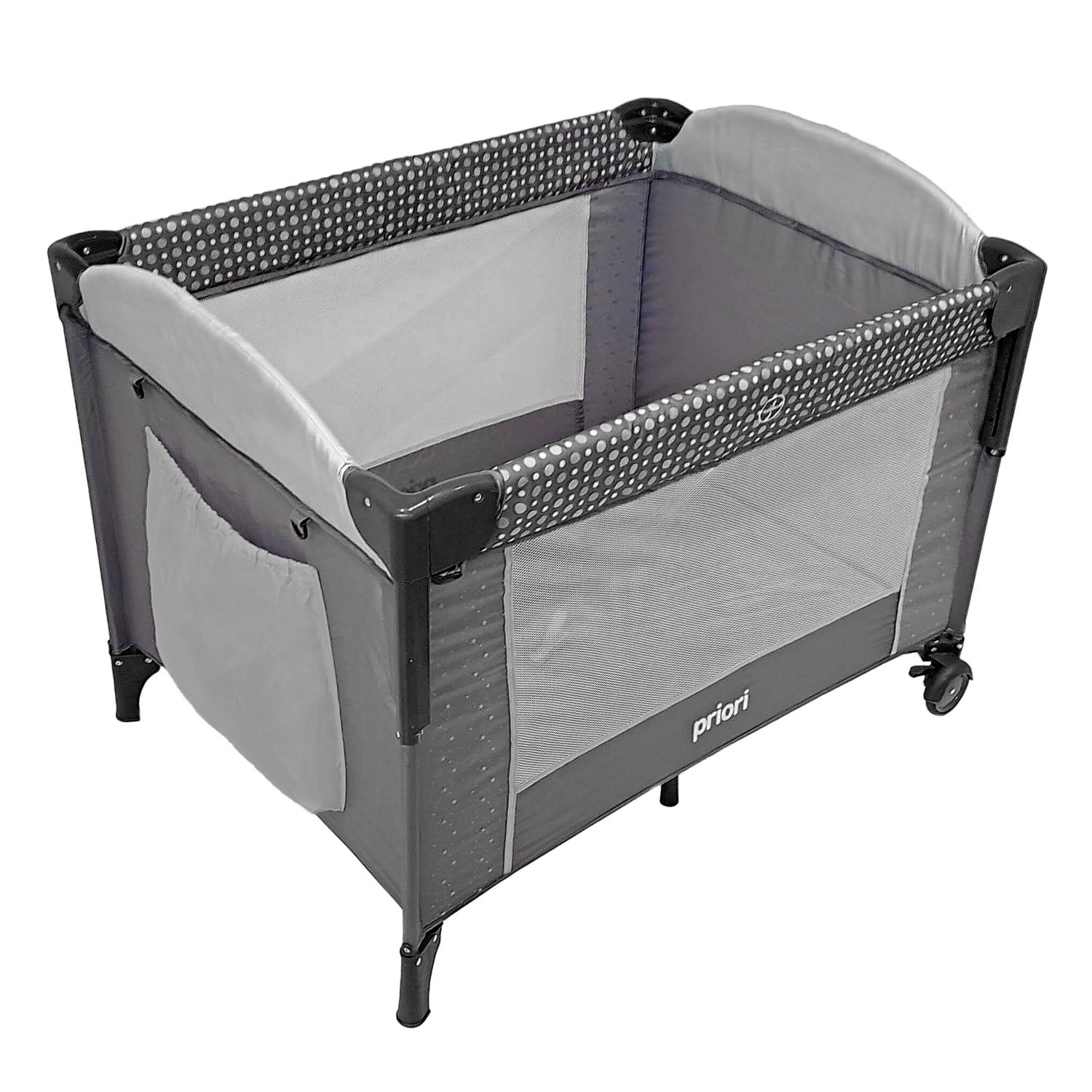 Cuna Colecho Bebe Priori Ariel Gris