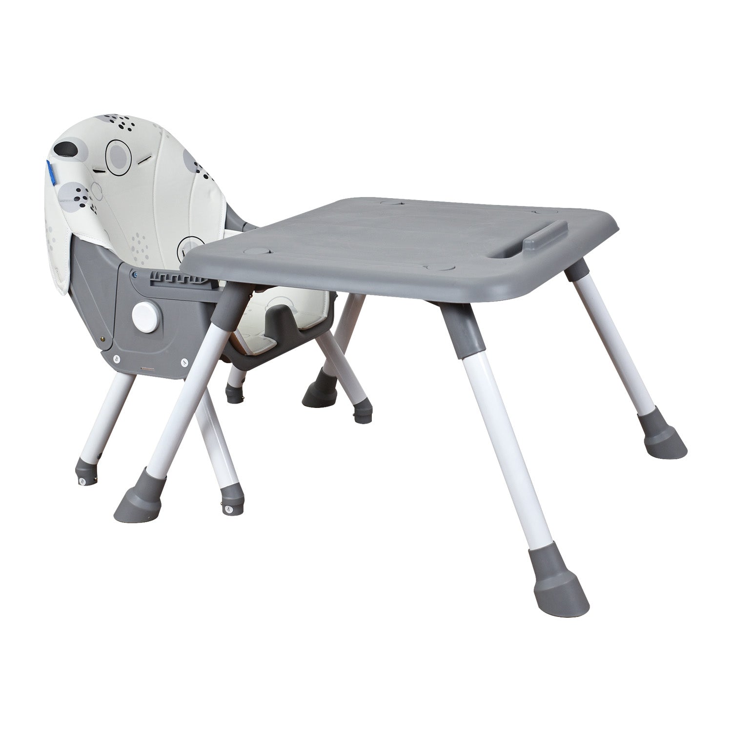 Silla comedor 3 en 1 Mia Gris Priori