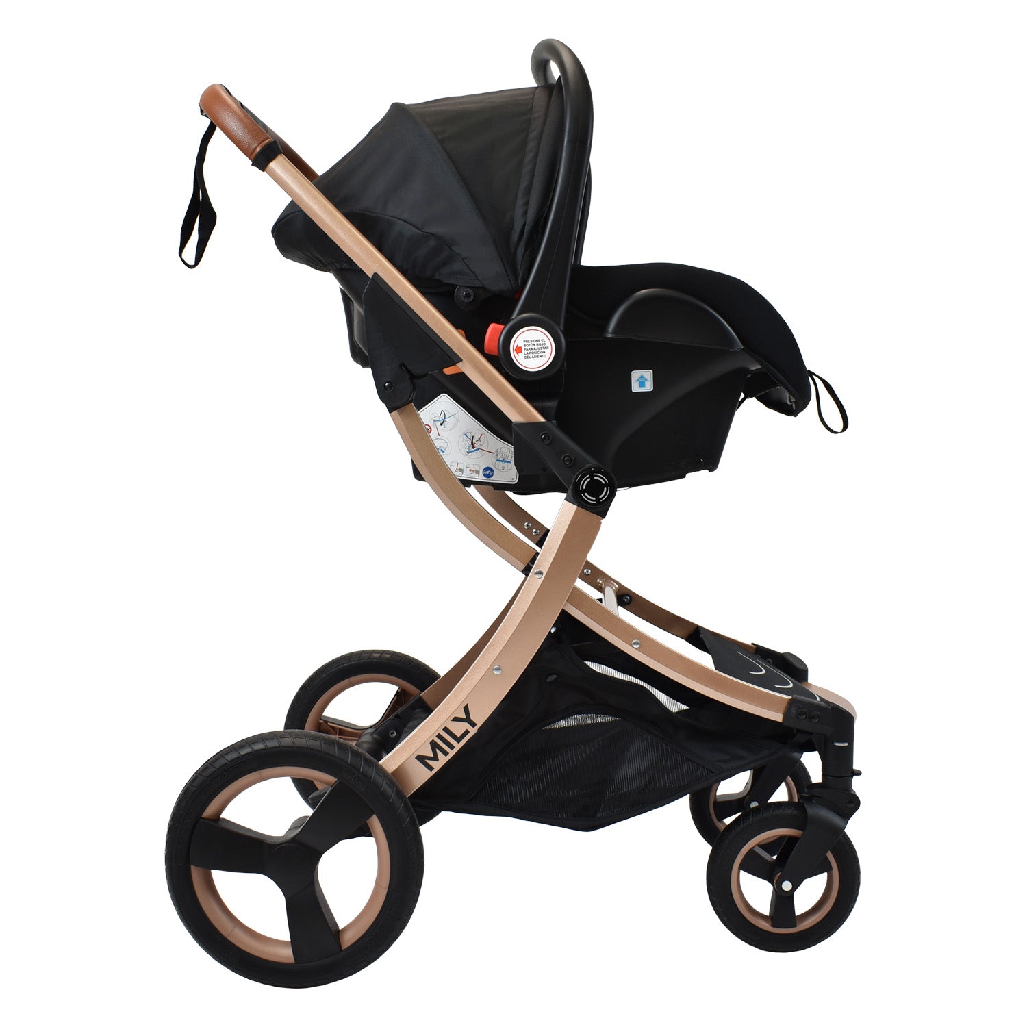 Coche Mily Ts  Bebé Negro de Priori