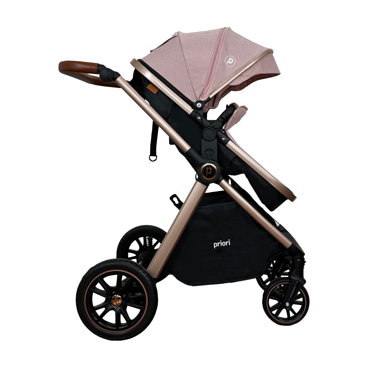 Coche Bebe Moise Snow Priori Rosa