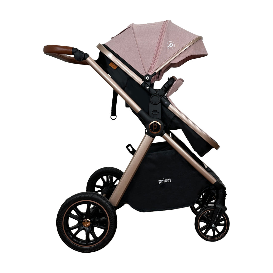 Coche Bebe Moise Snow Priori Rosa