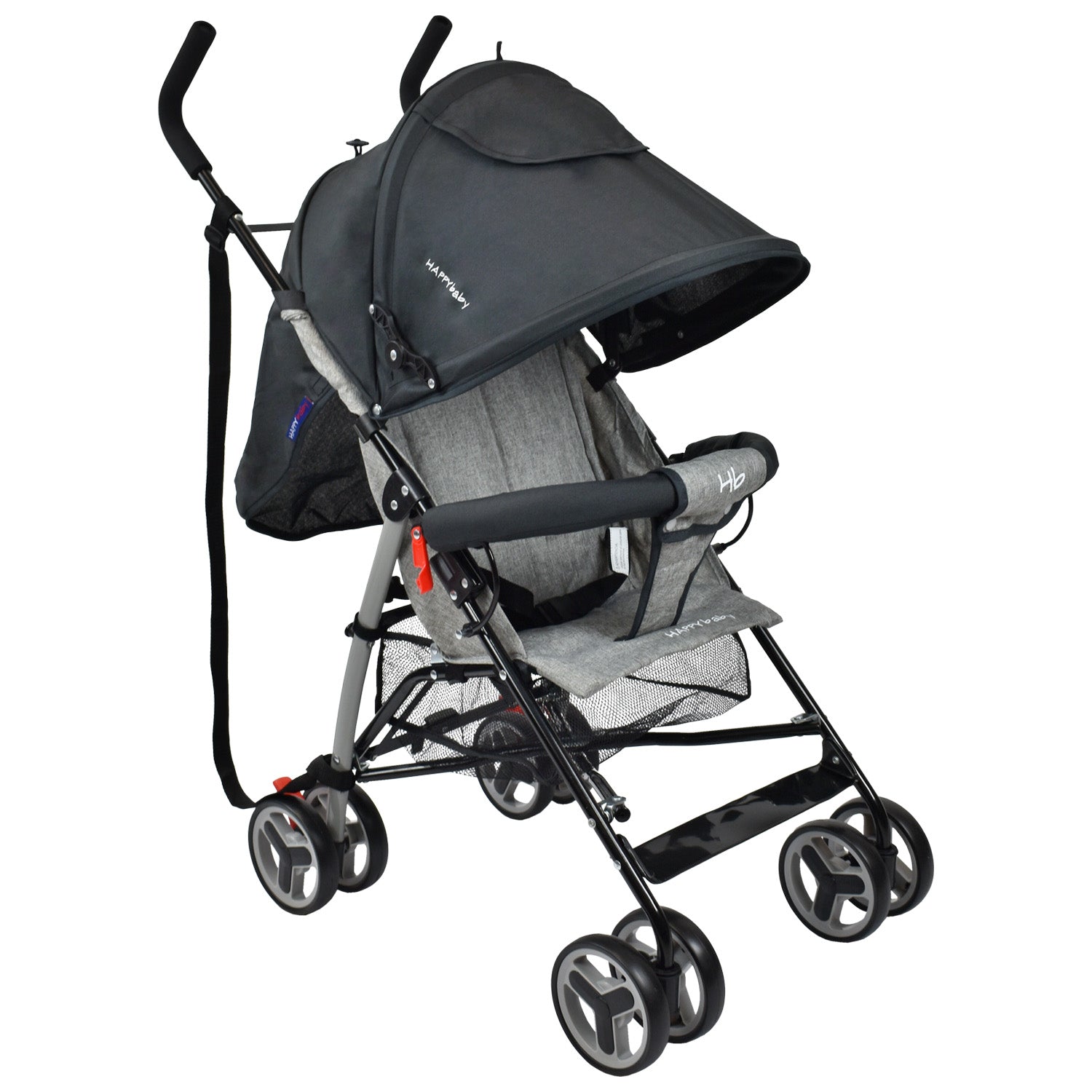 Coche Paseador Bebé Future Happy Baby Negro