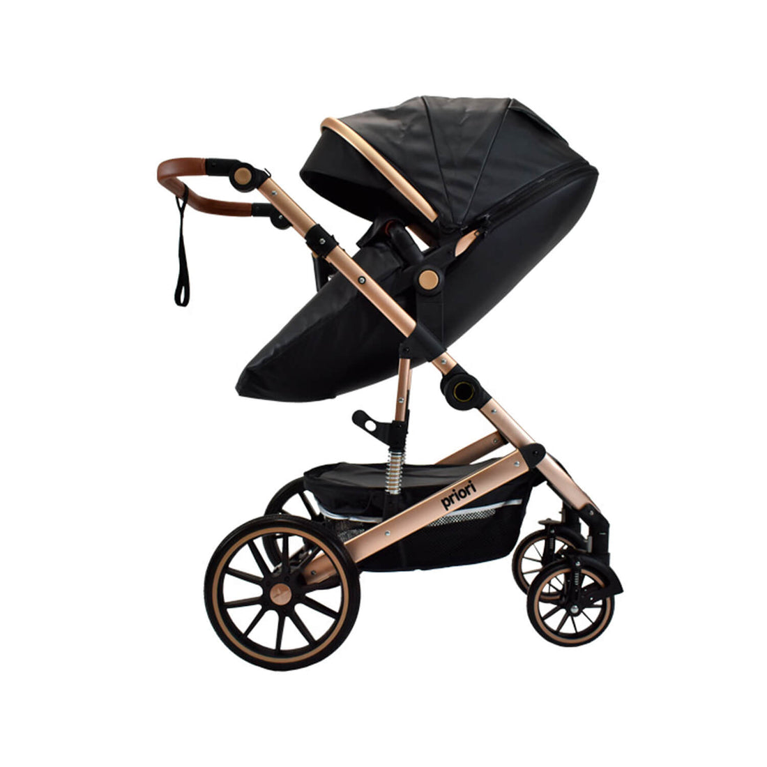 Coche Bebé Moises Milo TS Priori Negro