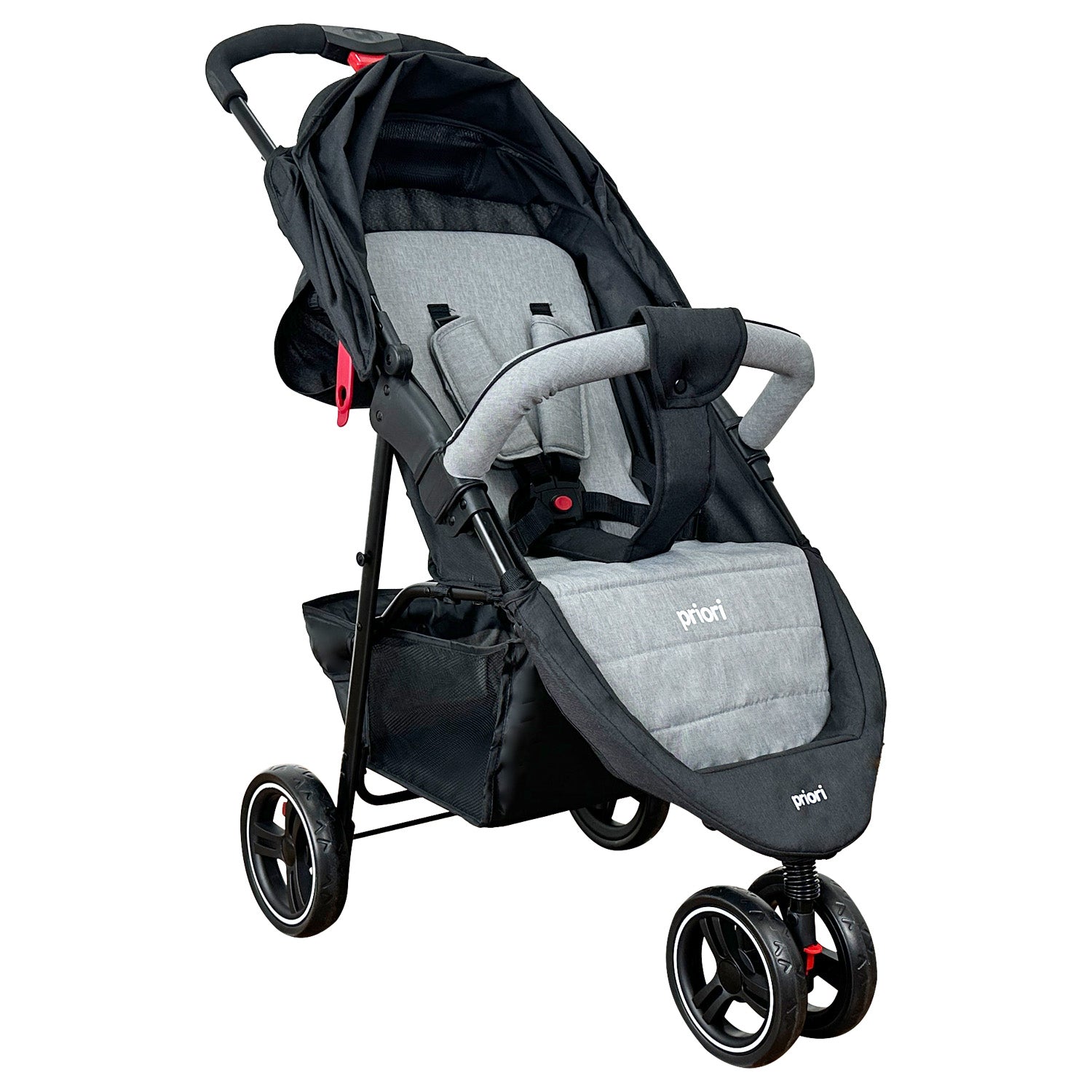 Coche Bebe Priori Trento Ts Tres Ruedas Negro