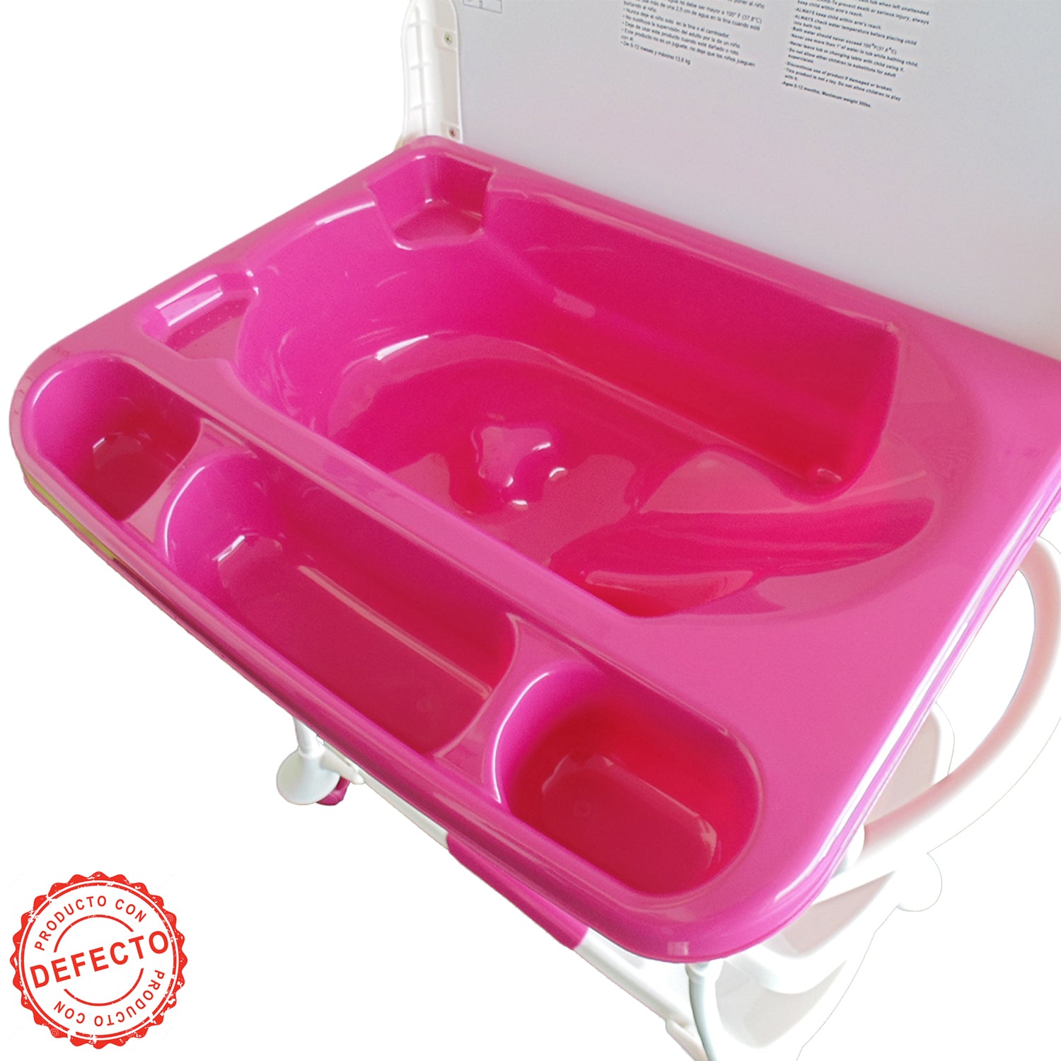 Bañera bebe Priori Rosa PBA-02