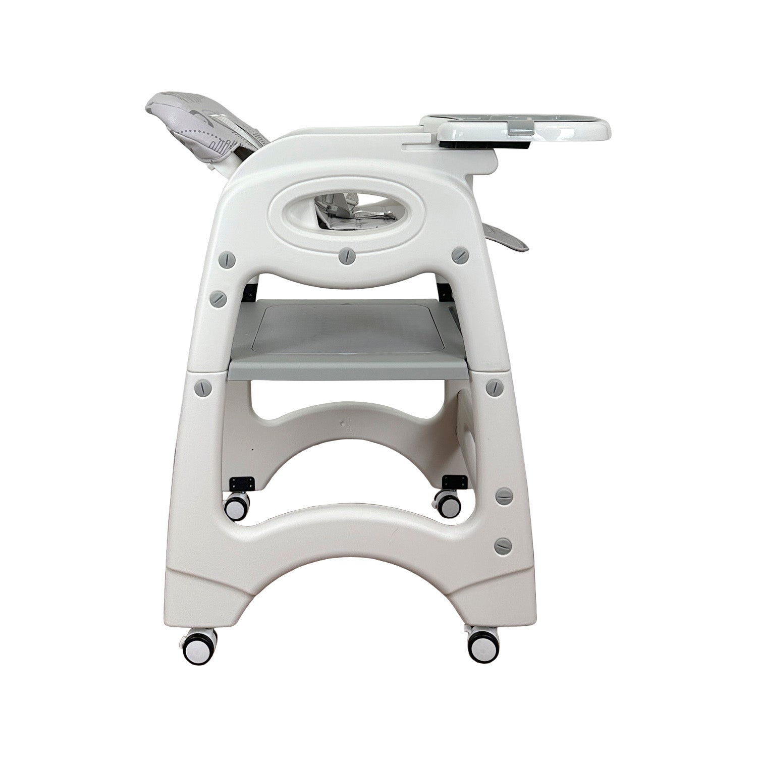 Silla Comedor Bebe Duna Happy Baby Gris