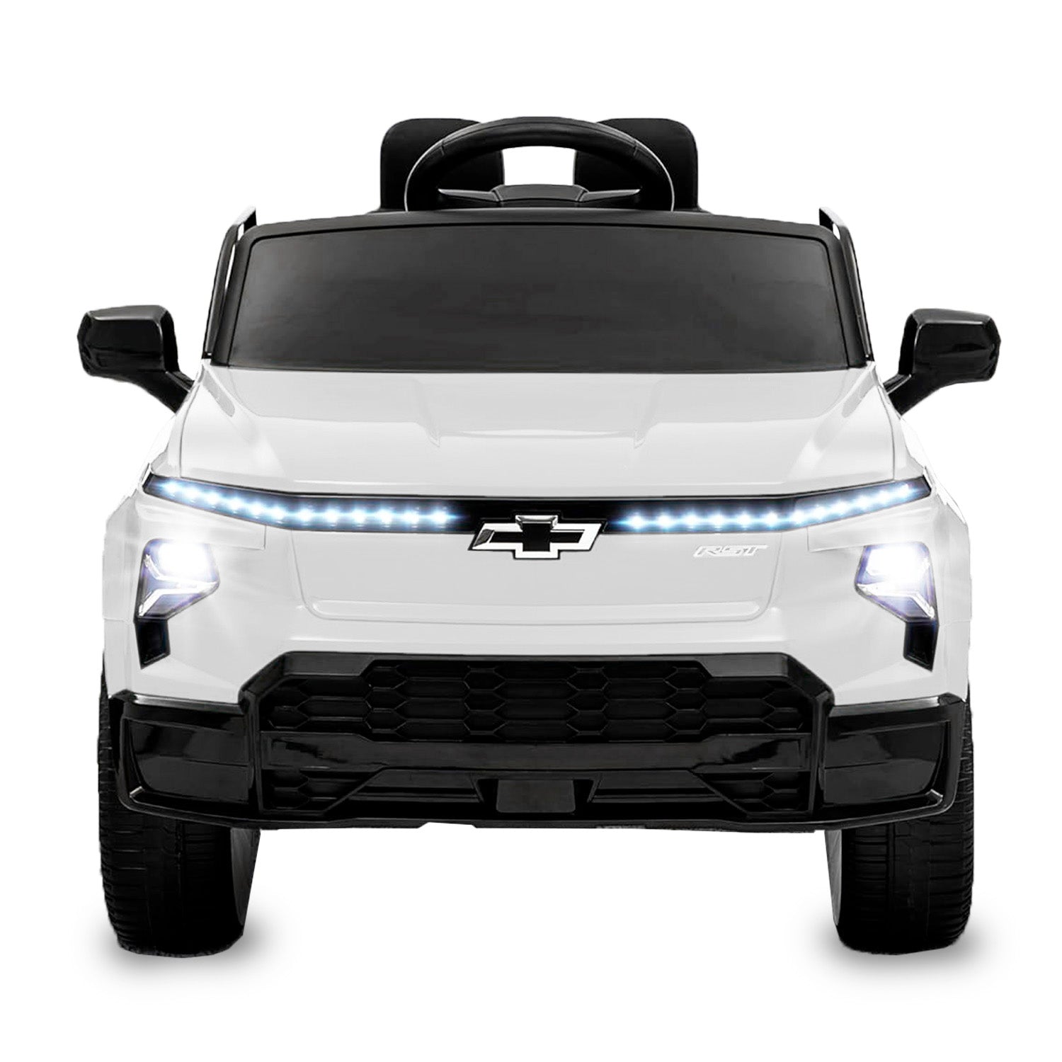 Carro Electrico Niño Niña Montable Chevrolet HB1188 Blanco
