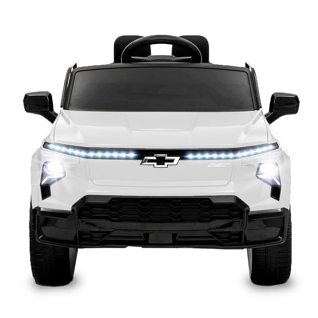 Carro Electrico Niño Niña Montable Chevrolet HB1188 Blanco