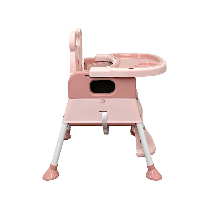 Silla Comedor 3 En 1 Lucky Happy Baby Rosa