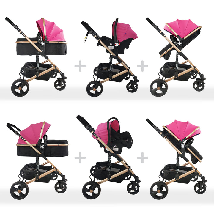 Coche Bebé 4 en 1 Ginger and Rue Shale Joie