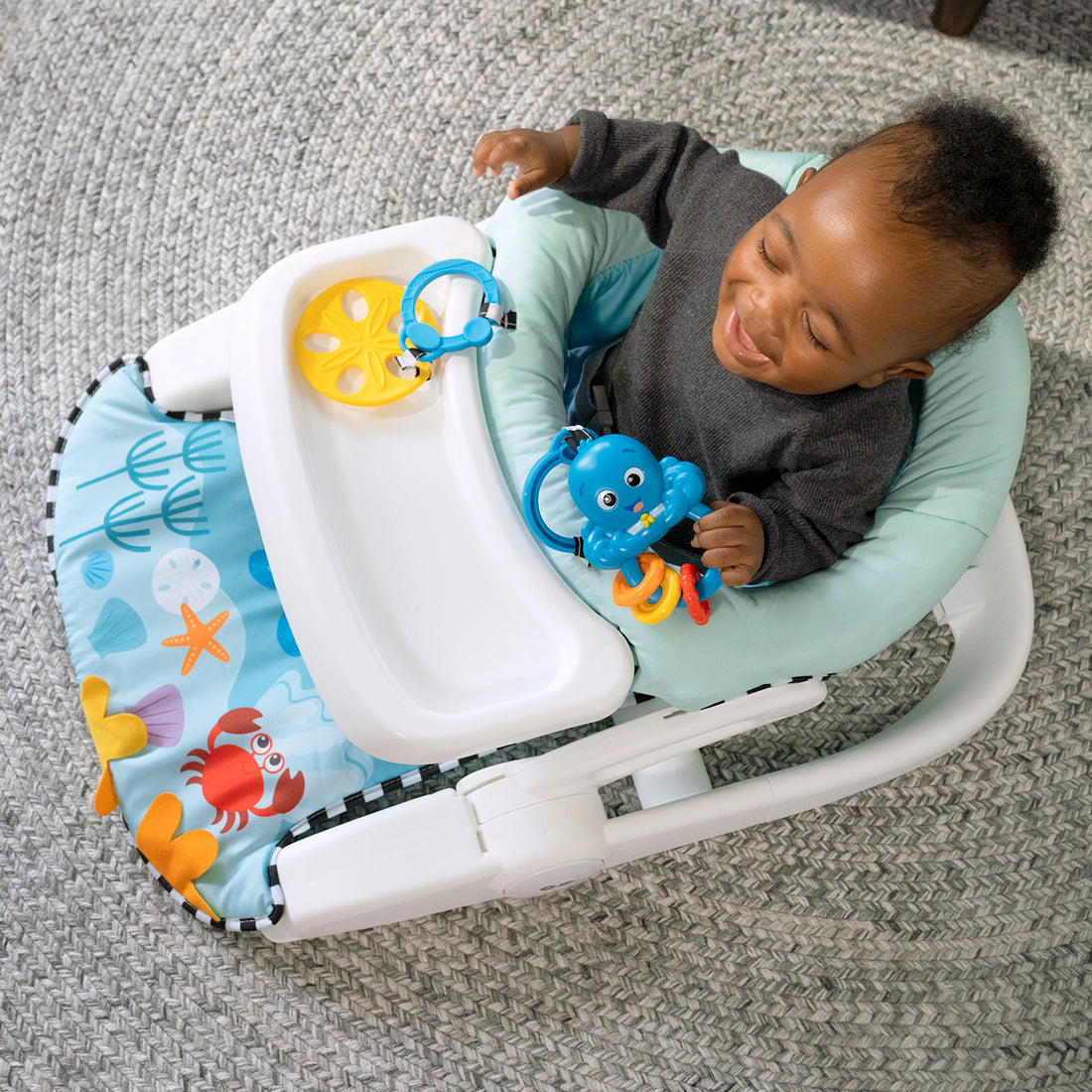 Asiento Entrenador Bebe Azul Baby Einstein 12828