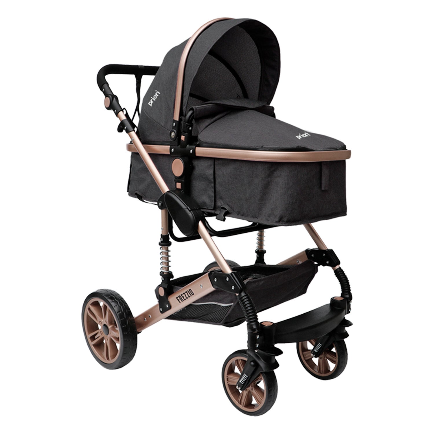 Coche bebe FREZZIO Priori Moises Gris Oscuro