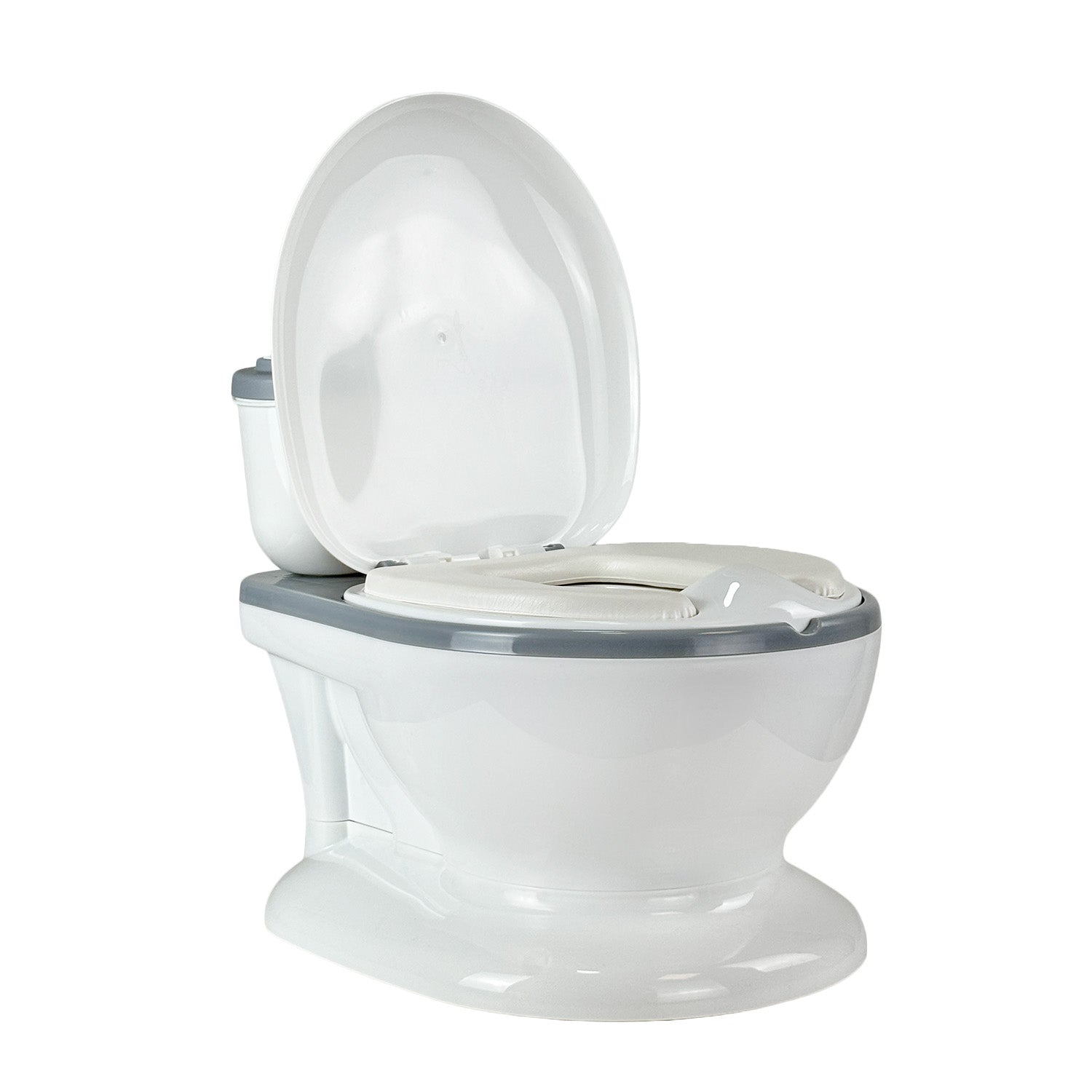 Baño Entrenador Infantil Happy Baby Moana Gris