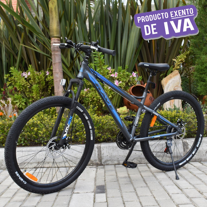 Bicicleta Rave Azul MTB Aro 27.5" de 21 Velocidades