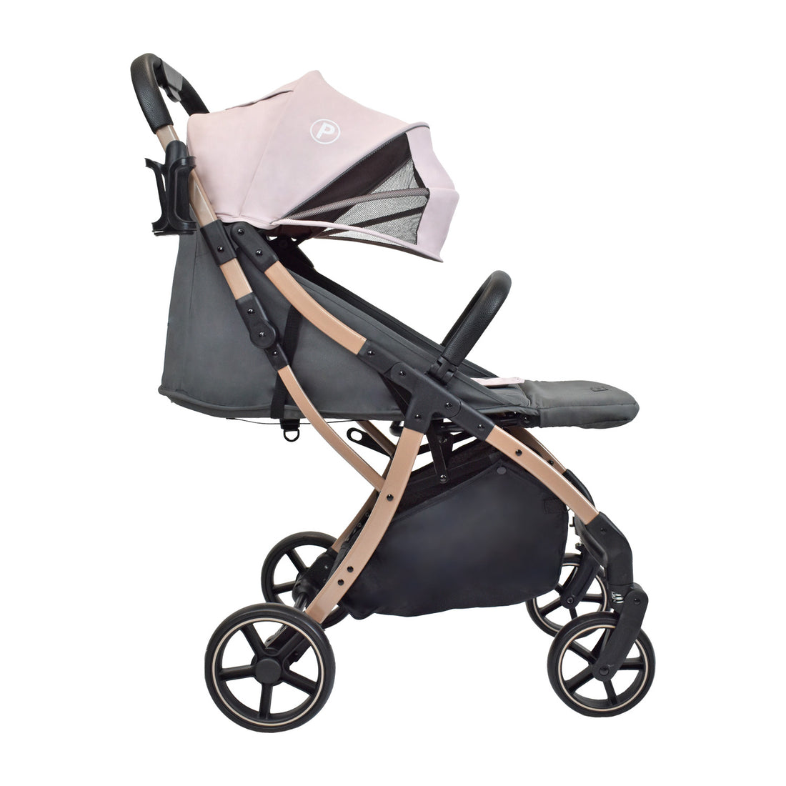 Combo Coche Nova Rosa +Cuna Ariel Octopus Priori Rosa