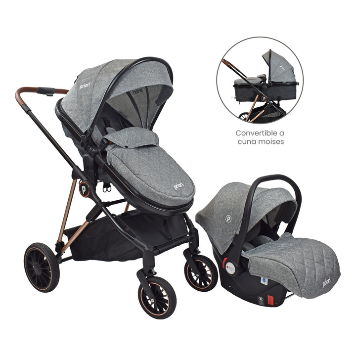 Coche Bebé Moisés Priori Ana Ts Gris
