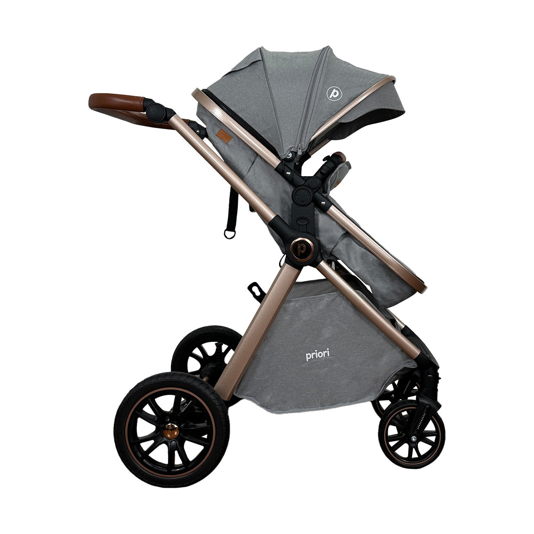 Coche Bebe Moise Snow Priori Gris