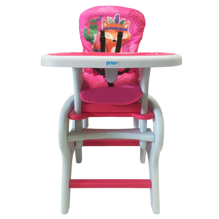 Comedor Bebe Escritorio Priori Rosa PCM10 Yoyo
