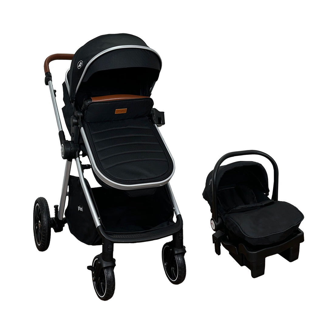 Coche Bebe Travel System Snow Priori Negro