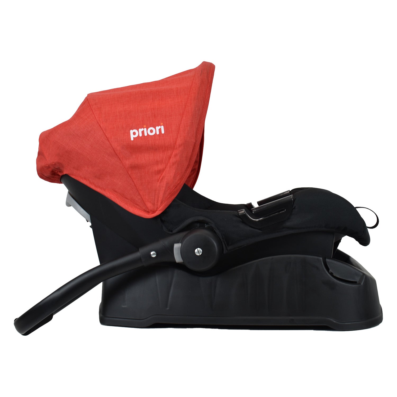 Silla Portabebe con Base Capri Priori Rojo
