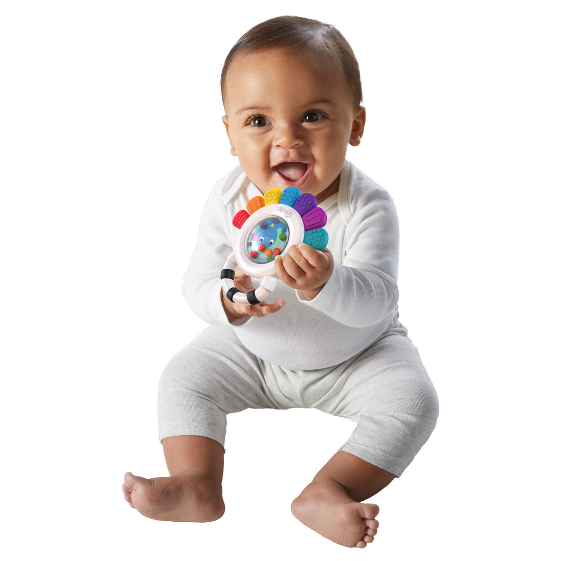 Sonajero y Mordedor Sensorial Pulpo12487  Baby Einstein