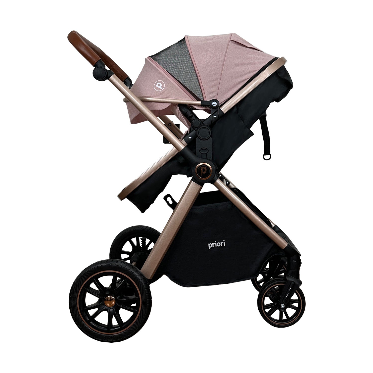Coche Bebe Moise Snow Priori Rosa