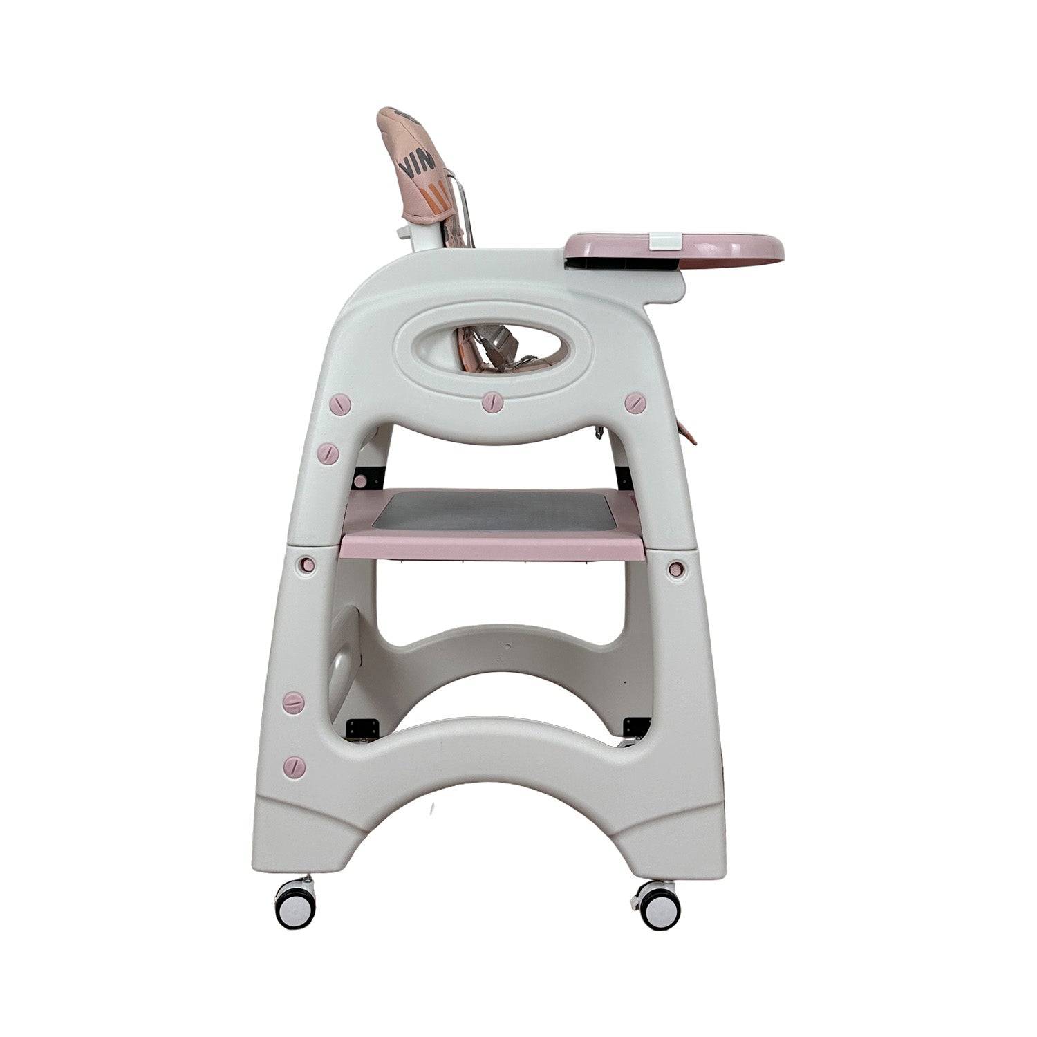 Silla Comedor Bebe Duna Happy Baby Rosa