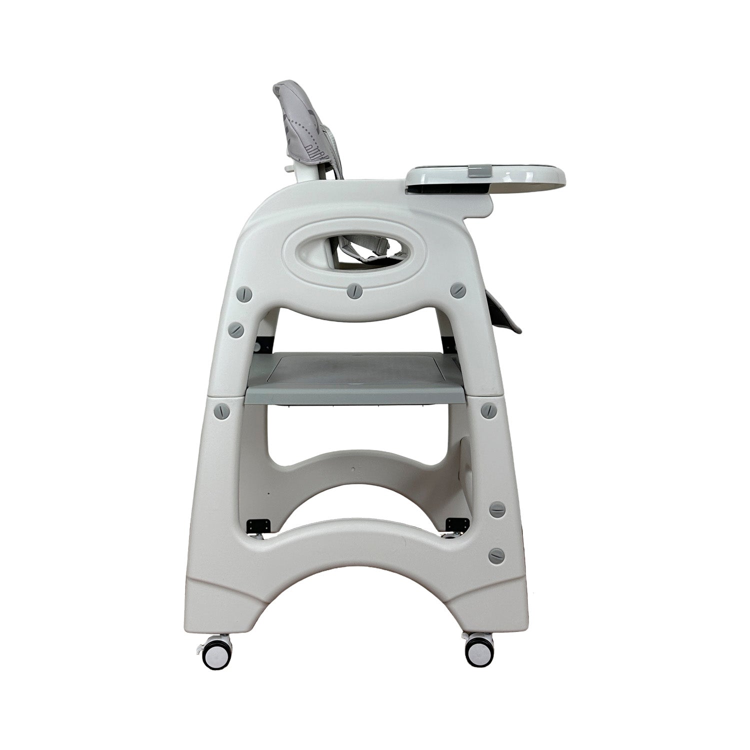 Silla Comedor Bebe Duna Happy Baby Gris