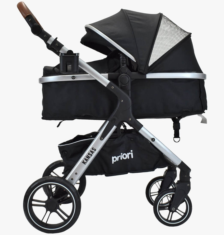Coche Bebé Moises Ts Kansas Priori 4en1 Negro