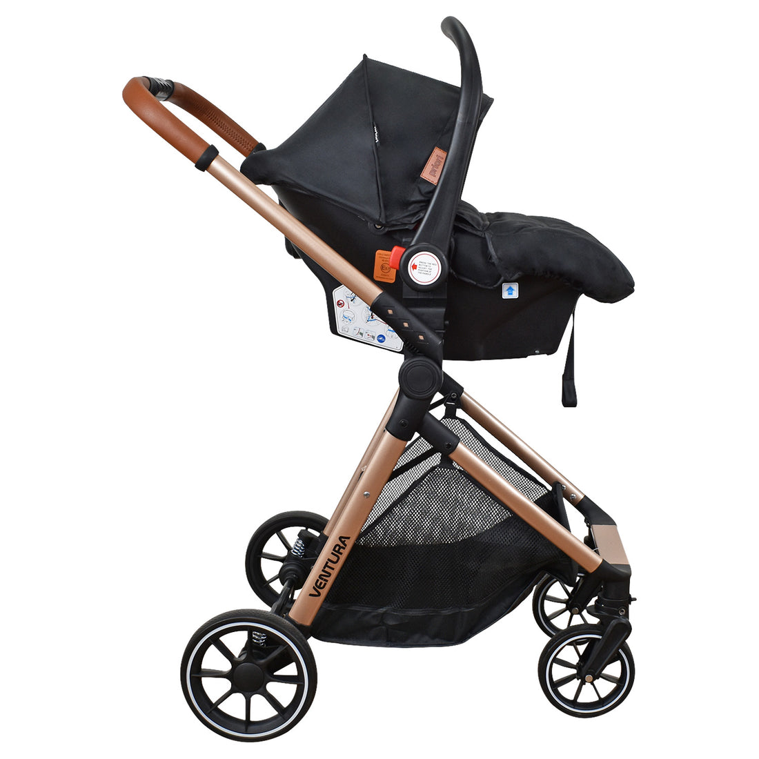 Coche Bebe Travel system Ventura Priori Negro